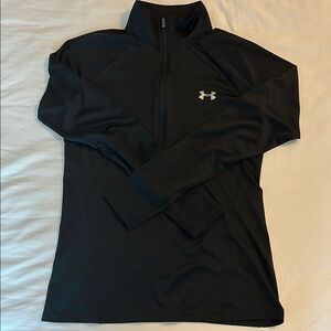 Under Armour Black Long Sleeve 1/2 zip